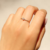 14K Gold Engagement Ring Heart BlackSugar-New luxury of online jewelry stores. Shop all fine jewelry